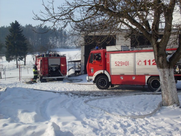 Pożar w Janinie