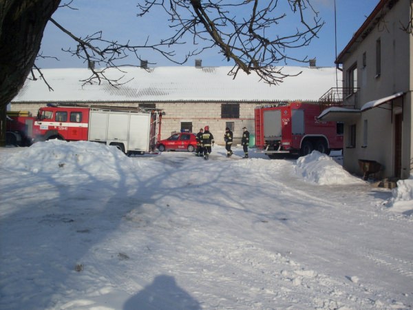 Pożar w Janinie