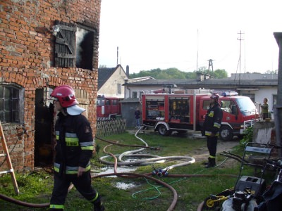 Pożar w Owidzu