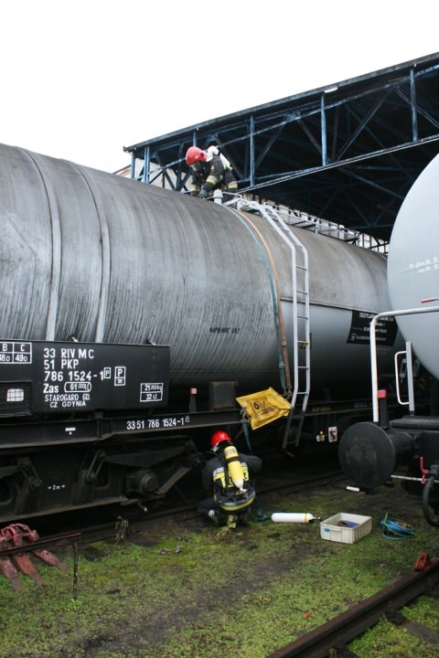 Rozszczelnienie cysterny