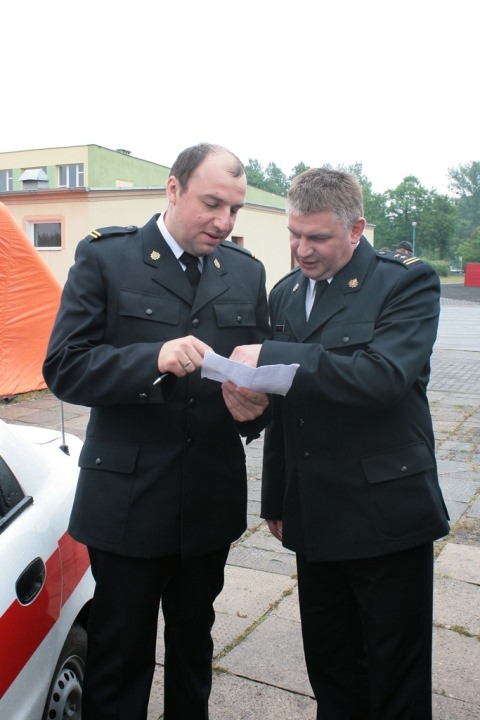 Powiatowe zawody OSP i rat.med. 2011