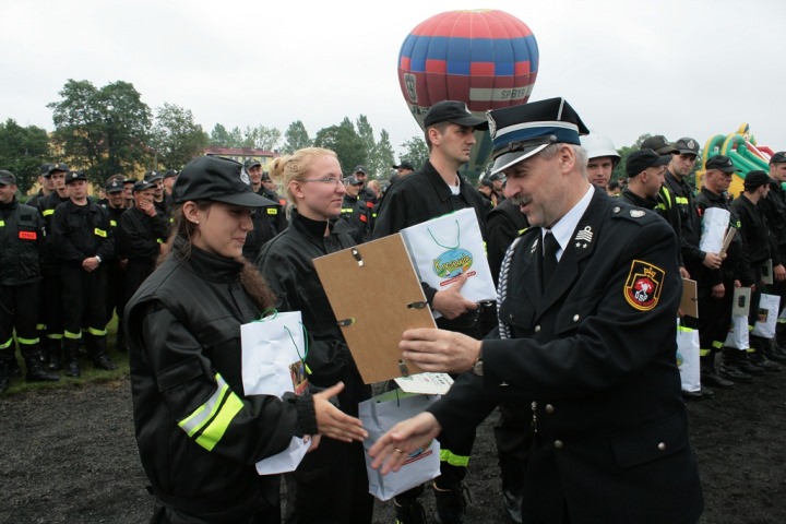 Powiatowe zawody OSP i rat.med. 2011