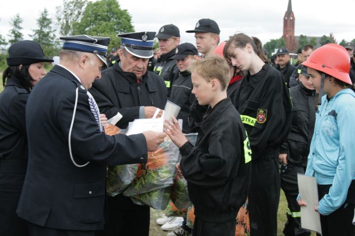 Powiatowe zawody MDP i rat.med. 2012