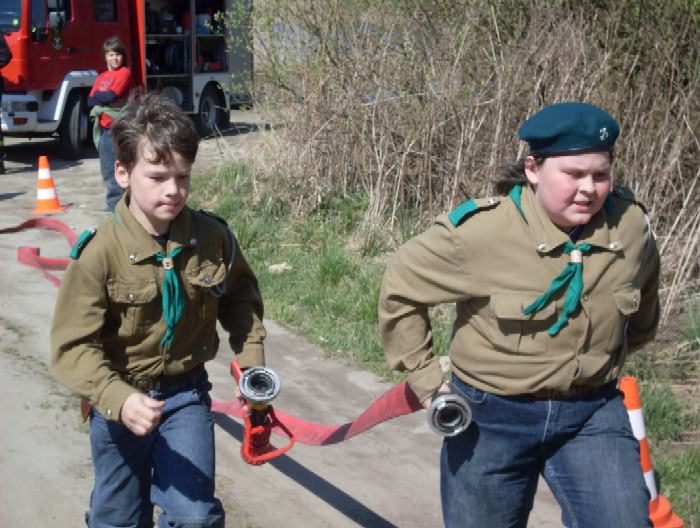 Prawie jak strażacy..